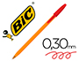 ESFEROGRAFICA BIC LARANJA VERMELHO