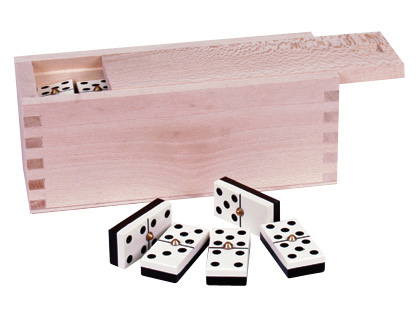 Domino master profesional 9/9 con caja madera (21829)