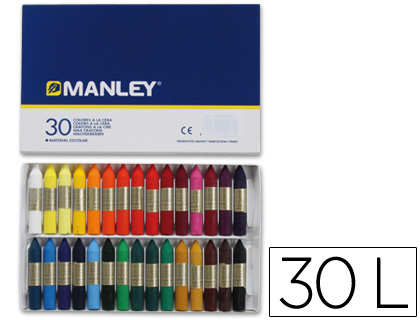 Ceras blandas MANLEY 24 colores