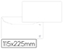 ENVELOPE LIDERPAPEL BRANCO 115X225 MM COM ABA ENGO