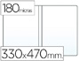 BOLSA CATALOGO Q-CONNECT FOLIO DUPLA 180 MICRONS P