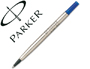 RECARGAS PARA ROLLER PARKER 0,8 MM AZUL