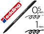 MARCADOR EDDING PONTA FIBRA 1200 PRETO N.1PONTA FI