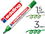 MARCADOR EDDING 3000 VERDE PERMANENTEPONTA REDEOND