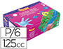 PINTURA A DEDOS JOVI 125 ML 6 CORES SORTIDAS