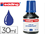 TINTA MARCADOR EDDING T-25 AZULFRASCO DE 30 ML