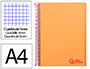CADERNO ESPIRAL LIDERPAPEL DIN A4 WONDER CAPA PLAS