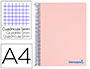 CADERNO ESPIRAL LIDERPAPEL DIN A4 WONDER CAPA PLAS