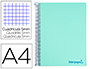 CADERNO ESPIRAL LIDERPAPEL DIN A4 WONDER CAPA PLAS