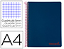CADERNO ESPIRAL LIDERPAPEL DIN A4 WONDER CAPA PLAS