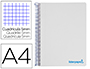 CADERNO ESPIRAL LIDERPAPEL DIN A4 WONDER CAPA PLAS