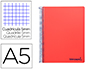 CADERNO ESPIRAL LIDERPAPEL DIN A5 WONDER CAPA PLAS