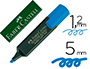 MARCADOR FLUORESCENTE FABER 48-44 AZUL