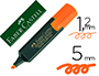 MARCADOR FLUORESCENTE FABER 48-15 LARANJA