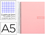CADERNO ESPIRAL LIDERPAPEL DIN A5 CRAFTY CAPA FORR