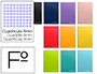 QUADERN ESPIRAL LIDERPAPEL FOLI WITTY TAPA DURA 80H 75GR QUADRE 4MM AMB MARGE COLORS ASSORTITS