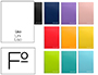 QUADERN ESPIRAL LIDERPAPEL FOLI WITTY TAPA DURA 80H 75GR LLIS SENSE MARGE COLORS ASSORTITS