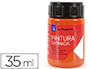 TINTA LATEX LA PAJARITA 35 ML LARANJA