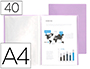 CAPA CATALOGO LIDERPAPEL 40 BOLSAS POLIPROPILENO D