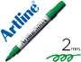 ROTULADOR ARTLINE PIZARRA EK-500 VERDE PUNTA REDONDA 2 MM RECARGABLE