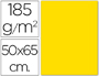 CARTOLINA GUARRO  50X65 CM 185 GR AMARELO ESCURO