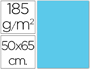 CARTOLINA GUARRO  50X65 CM 185 GR AZUL CEU
