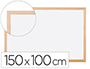 QUADRO BRANCO Q-CONNECT LAMINADO CAIXILHO DE MADEI