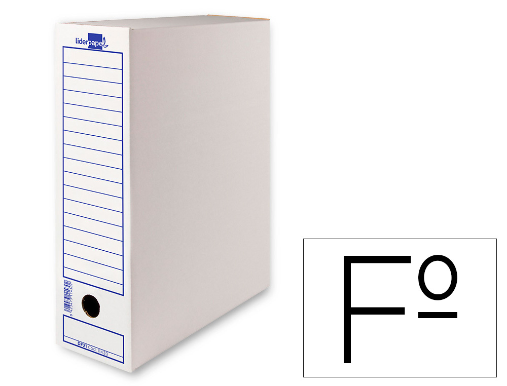 CAJON FELLOWES CARTON RECICLADO PARA ALMACENAMIENTO DE ARCHIVADORES  CAPACIDAD 6 CAJAS DE ARCHIVO 80 MM