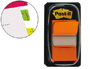 BANDAS SEPARADORAS POST-IT INDEX 3M, 25,4X43,1 MM 