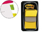 BANDAS SEPARADORAS POST-IT INDEX 3M, 25,4X43,1 MM 