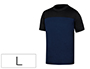 T-SHIRT DE ALGODAO DELTAPLUS COR AZUL TAMANHO L