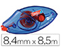 PEGAMENTO TESA ROLLER PERMANENTE ECOLOGICO DESECHABLE 8,4 MM X 8,50 MT