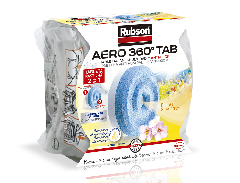 DESHUMIFICADOR RUBSON AERO 360 RECAMBIO PASTILLA