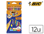 LAPIS DE COR BIC EVOLUTION STRIPES CAIXA DE 12 COR