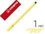 MARCADOR STABILO AGUARELAVEL PEN 68 AMARELO LIMAO 
