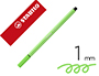 MARCADOR STABILO AGUARELAVEL PEN 68 VERDE NEON 1 M