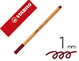 MARCADOR STABILO PONTA DE FIBRA POINT 88 PURPURA 0