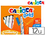 ROTULADOR CARIOCA BABY 2 AOS CAJA 12 UNIDADES COLORES SURTIDOS