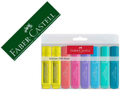 Marcador Fluorescente Faber-Castell Textliner 48 Estuche 3+1