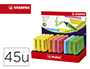 MARCADOR FLUORESCENTE STABILO BOSS 70 EXPOSITOR DE