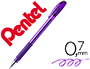 ESFEROGRAFICA PENTEL BX487 COM TAMPA COR VIOLETA