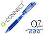 ESFEROGRAFICA Q-CONNECT RETRATIL APAGAVEL 0,7 MM C