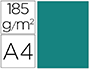 CARTOLINA GUARRO DIN A4 VERDE MENTA 185 GR PACK DE