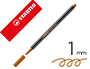 MARCADOR STABILO  AGUARELAVEL PEN 68 METALICO COBR