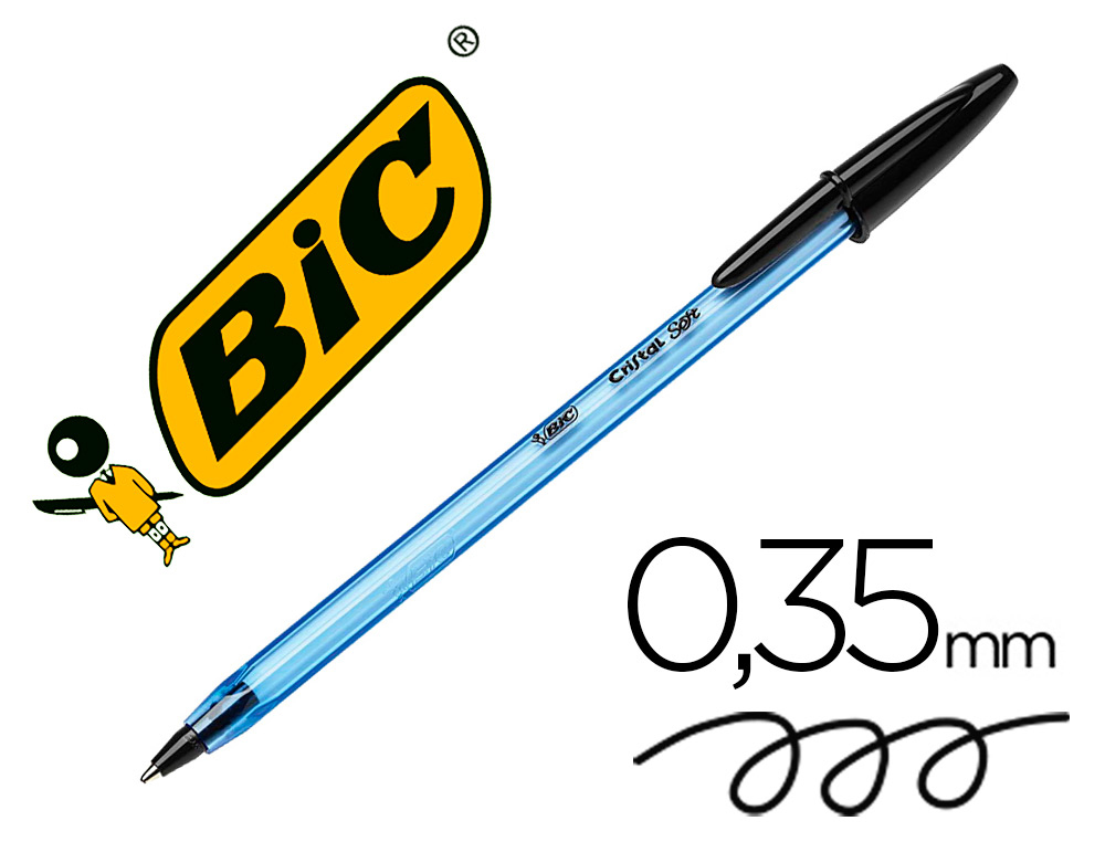 BOLI BIC NARANJA NEGRO