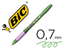 ESFEROGRAFICA BIC GELOCITY ILLUSION APAGAVEL VERDE