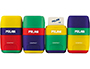 APARA LAPIS MILAN PLASTICO 2 USOS COM BORRACHA COM