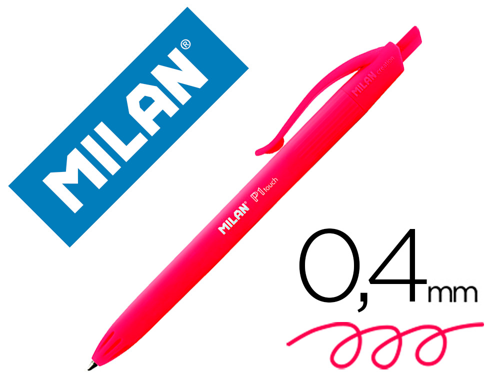 BOLIGRAFO MILAN P1 TOUCH NEGRO