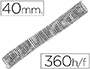 ESPIRAL Q-CONNECT METALICA 64 5:1 40MM 1,2MM CAIXA