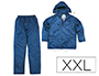 CONJUNTO DE CHUVA DELTAPLUS 400 POLIESTER/PVC AZUL